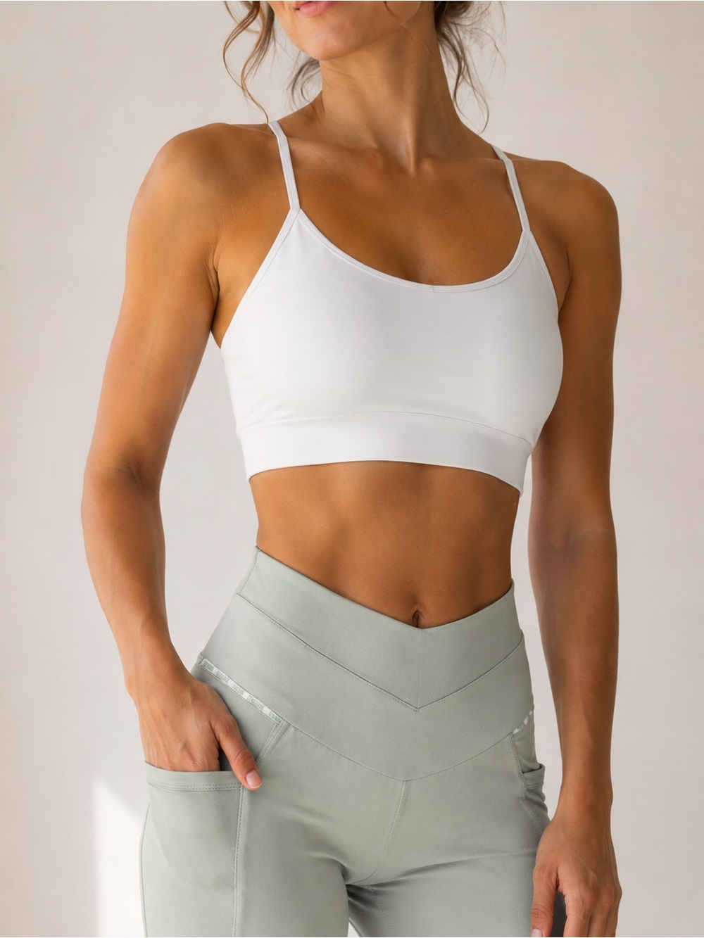 Gymshark High-Waisted V-Cut Pocket Leggings XS - Picture 2 of 10